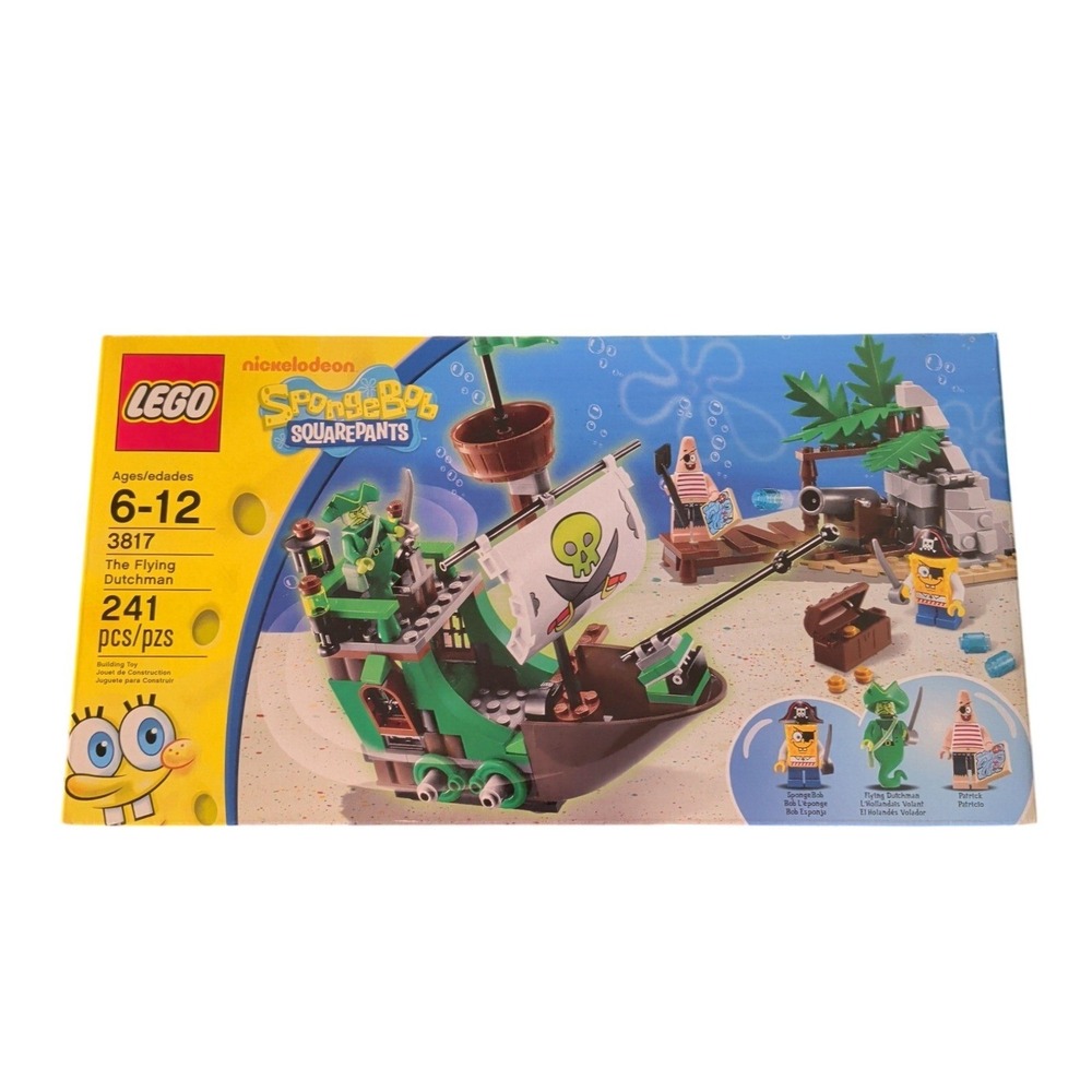 LEGO SpongeBob SquarePants The Flying Dutchman Set 3817 New Sealed 2012